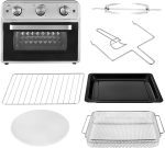 Airfryer фурна с горещ въздух, фритюрник 21 L с грил 1700 W - Image 3