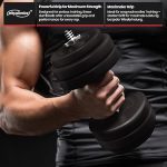 Тежести с дъмбели Physionics® - Комплект от 2бр. (2 x 15 kg) - Image 3