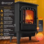 Електрическа камина Kesser® с нагревател с вентилатор - Image 2