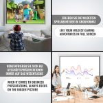 Екран за проектор Jago® - (203x203 cm - 113") - Image 4