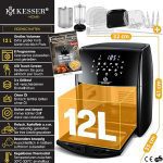 KESSER® XXL Airfryer 9в1 фритюрник с горещ въздух 1800 вата - Image 7