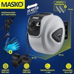 Автоматична кабелна макара MASKO® 20 м с 3 гнезда - Image 2