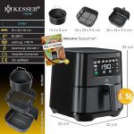 KESSER® XXL 5,5 литров фритюрник с горещ въздух - Image 2