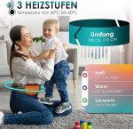 KESSER® Нагревателен колан с батерия и с 3 нива на топлина - Image 2