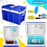 KESSER® 40L хладилна кутия с колела, 12 волта и 230 волта - Image 2