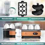 KESSER® електрическа яйцеварка за 1 до 6 яйца 400W - Image 2