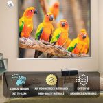 Jago® Моторизиран прожекционен екран - 203x203 см, 113" - Image 5