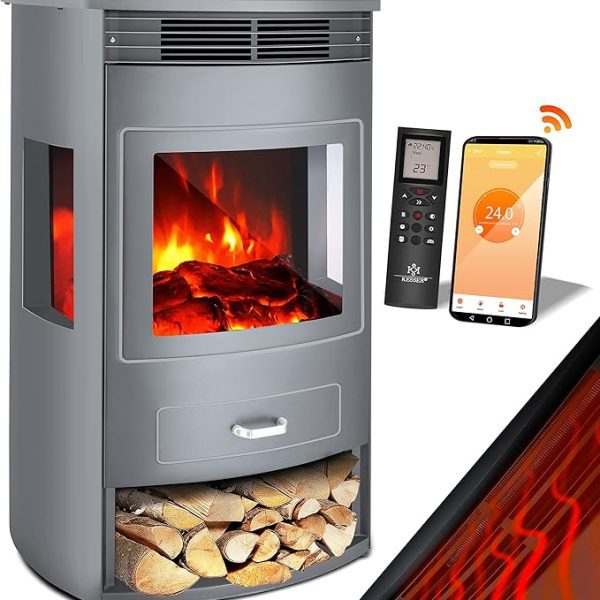 Електрическа камина KESSER® Prio 950/1900 W
