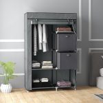 Сгъваем гардероб с чекмеджета HOMCOM 102x42,5x162,5cm