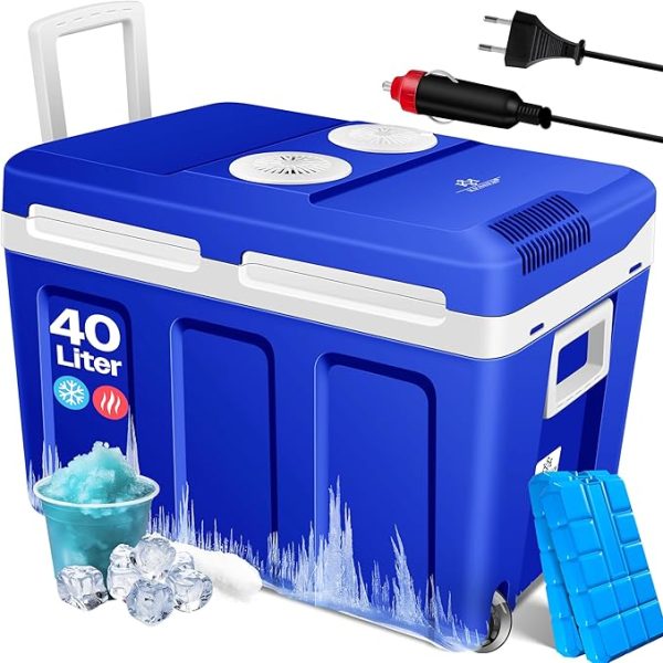 KESSER® 40L хладилна кутия с колела, 12 волта и 230 волта