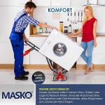 MASKO® Стълбищна количка, 200 кг, Транспортна количка - Image 4
