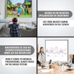 Екран за проектор Jago® - ръчно падащ - Image 6