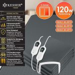 KESSER® двойно отопляемо одеяло 160x140см