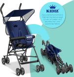 KIDIZ® CITY Детска количка сгъваеми 4-инчови колела - Image 4