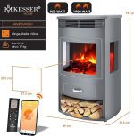 Електрическа камина KESSER® Prio 950/1900 W - Image 2