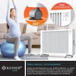 KESSER® Електрически радиатор Инфрачервен нагревател - Image 4