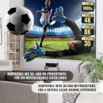 Екран за проектор Jago® - (203x203 cm - 113") - Image 5