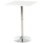 HOMCOM Бар маса, квадратна бар маса 60 x 60 x 69-92 cm - Image 2