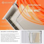 KESSER® Електрически радиатор Инфрачервен нагревател - Image 6