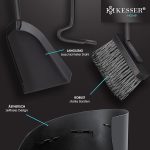Комплект прибори за камина KESSER® от 4 части - Image 8