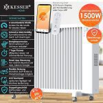 KESSER® Електрически радиатор Инфрачервен нагревател