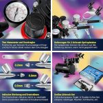 Комплект аерограф MASKO® с компресор 4 бара - Image 2