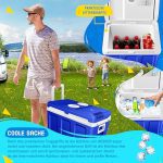 KESSER® 40L хладилна кутия с колела, 12 волта и 230 волта - Image 5