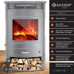 Електрическа камина KESSER® Prio 950/1900 W - Image 5
