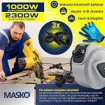 Автоматична кабелна макара MASKO® 20 м с 3 гнезда - Image 6