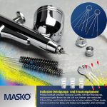 Комплект аерограф MASKO® с компресор 4 бара - Image 6