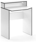 Игрална маса Vicco Kron, бяло/сиво, 70 x 60 см - Image 6