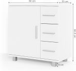 Шкаф Vicco Illias, Шкаф за баня под мивка - Image 2