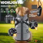 LOVPET® яке за кучета с колан и 45 торбички за изпражнения - Image 3