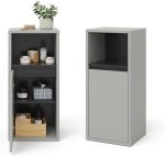 Vicco шкаф за баня Viola, сиво/антрацит, 37,8 x 80 cm - Image 4