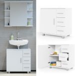 Шкаф Vicco Illias, Шкаф за баня под мивка - Image 3