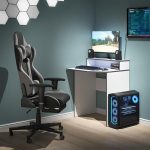 Игрална маса Vicco Kron, бяло/сиво, 70 x 60 см - Image 7