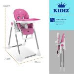 KIDIZ® Столче за хранене 3 в 1, детско столче за хранене - Image 6