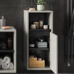 Vicco шкаф за баня Viola, сиво/антрацит, 37,8 x 80 cm - Image 5