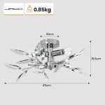 Jago® Осветително тяло – 3 крушки до 40 W, E14, LED - Image 3