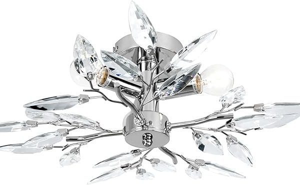 Jago® Осветително тяло – 3 крушки до 40 W, E14, LED