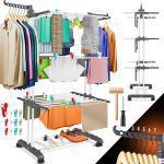 KESSER® сушилня за дрехи кула с колела