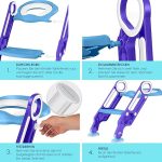 KIDIZ® Детска тоалетна седалка със стълби и дръжки - Image 8