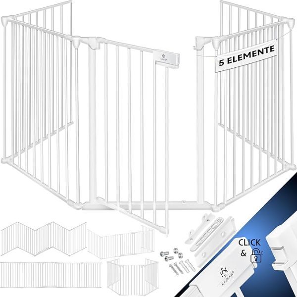 Защитна решетка за камина KESSER® с врата 305 см.