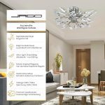 Jago® Осветително тяло – 3 крушки до 40 W, E14, LED - Image 5