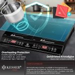 KESSER® индукционен котлон 2 плочи 3500W - Image 2