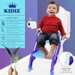 KIDIZ® Детска тоалетна седалка със стълби и дръжки - Image 5