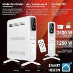KESSER® Конвектор Електрически нагревател ECO 2500W - Image 4