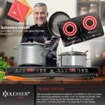 KESSER® индукционен котлон 2 плочи 3500W - Image 5