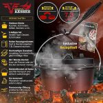 KESSER® Dutch Oven Set BBQ 7,3 литра, тенджера - Image 2