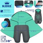 KIDIZ® зимно одеяло за повиване с качулка + чанта - Image 3